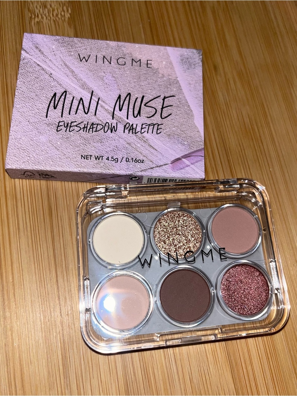 Mini Muse Eyeshadow Palette - Pink & Brown Neutral Set